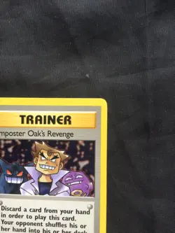 Pokemon Cards: Team Rocket 1st Edition Uncommon: Impostor Oak's Revenge 76/82 - Image 3