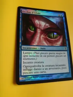 MTG Card. Occhio d'Ofide. Ophidian Eye FOIL Italian Time SPiral. NM as pics - Image 5