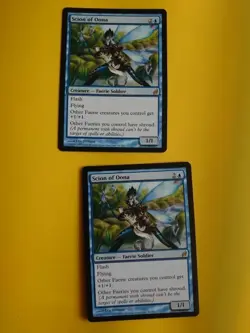 Scion of Oona x2 rare faerie soldier MTG 2 Card. Lorwyn. - Image 1