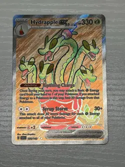 Pokemon TCG Hydrapple EX Full Art Ultra Rare Holo Card 156/142 Stellar Crown - Image 1