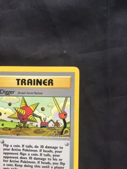 Pokemon Cards: Team Rocket 1st Edition Uncommon: Digger 75/82 - Image 3