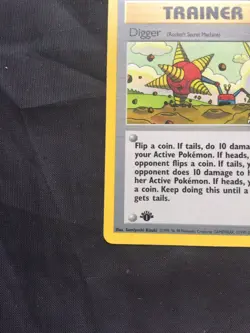Pokemon Cards: Team Rocket 1st Edition Uncommon: Digger 75/82 - Image 5