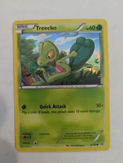 Treecko 6/160 Holo Common Promo XY Primal Clash Pokemon Card Mint NM - Image 1