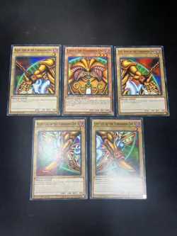 | Yugioh Exodia The Forbidden One FULL 5 Card 1st LDK2-ENY04-08 Common NM/LP | - Image 1