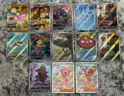 Pokemon 13 Card Lot - Crobat, White Flare Holos/Rare Art, More! - Image 1
