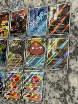 Pokemon 13 Card Lot - Crobat, White Flare Holos/Rare Art, More! - Image 3
