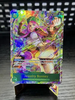Jewelry Bonney SEC Alt Art OP12-118 NM One Piece Card Game English - Image 1
