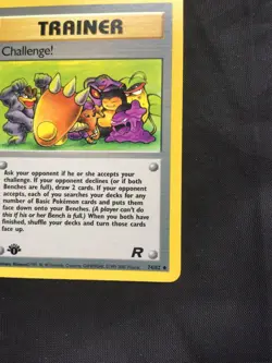 Pokemon Cards: Team Rocket 1st Edition Uncommon: Challenge! 74/82 - Image 4