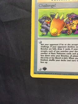 Pokemon Cards: Team Rocket 1st Edition Uncommon: Challenge! 74/82 - Image 5