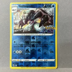 Golisopod 26/78 Pokemon GO Reverse Holo Rare Pokemon Card TCG LP - Image 1