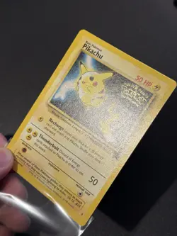 MISALIGNED BACK ERROR First Movie WB Promo 4 Black Star WOTC Pokemon Card 1999 - Image 3