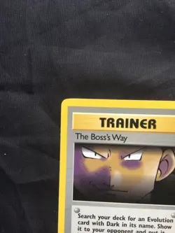 Pokemon Cards: Team Rocket 1st Edition Uncommon: The Boss's Way 73/82 - Image 2