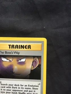 Pokemon Cards: Team Rocket 1st Edition Uncommon: The Boss's Way 73/82 - Image 3