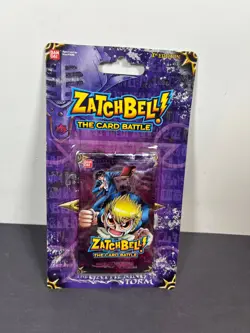 Zatch Bell The Gathering Storm 1st Edition Booster Card Pack 2006 Bandai TCG - Image 1