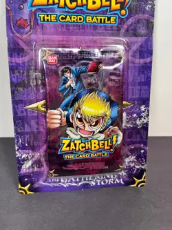 Zatch Bell The Gathering Storm 1st Edition Booster Card Pack 2006 Bandai TCG - Image 2