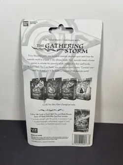Zatch Bell The Gathering Storm 1st Edition Booster Card Pack 2006 Bandai TCG - Image 3