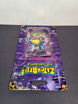 Zatch Bell The Gathering Storm 1st Edition Booster Card Pack 2006 Bandai TCG - Image 4