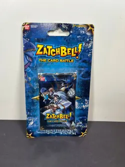 Zatch Bell The Gathering Storm 1st Edition Booster Card Pack 2006 Bandai TCG #2 - Image 1