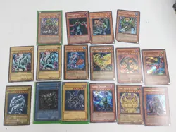 Vintage 1996 Yu-Gi-Oh 555 card lot Blue/Red Eyes 1st edition Holos Commons ETC - Image 4