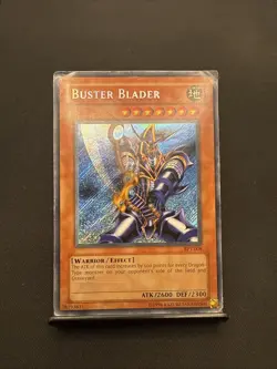 Buster Blader - Secret Rare BPT-008 - HP - Yugioh Card Secret Rare Limited - Image 1
