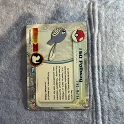 Pokemon Topps Poliwag #60 Series 1 Card Blue Label - Image 2