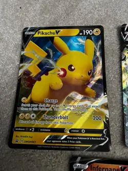 Pokemon Jumbo Size Card Bundle Pikachu, Exeggutor, Morpeko, Infernape (x2) - Image 3
