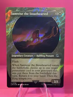 Samwise the Stouthearted (Showcase) (Surge Foil) Universes Beyond: the Lord... - Image 1