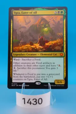 MTG Ygra, Eater of All Bloomburrow Regular #241 - Image 1