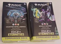 (2) Magic the Gathering MTG: Edge of Eternities Commander Decks (NEW-SEALED) - Image 1