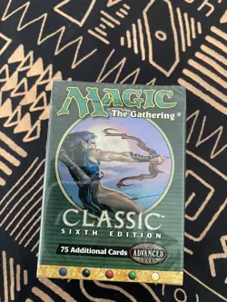 MTG sixth 6th edition factory sealed new unopened tournament pack, booster - Image 1