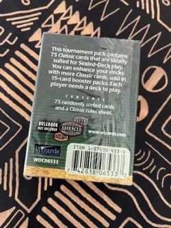 MTG sixth 6th edition factory sealed new unopened tournament pack, booster - Image 2