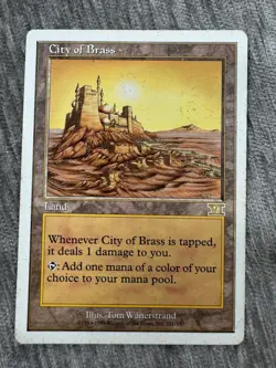 City of Brass - 6th Edition - MTG Magic the Gathering HP Surface War - Image 1
