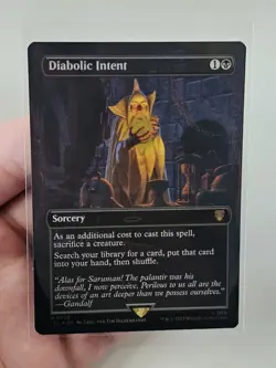 MTG Diabolic Intent M 526 Foil The Lord of the Rings: Tales of Middle-Earth - Image 1