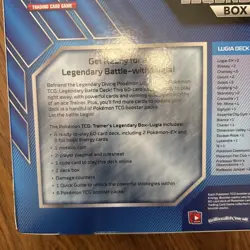 Pokemon TCG Trainer’s Legendary Box Battle Deck - Lugia SEALED & NEW + 6 packs 820650809798 - Image 3