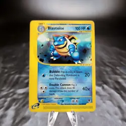 Blastoise 36/165 Expedition Base Set Rare Non Holo Pokemon WOTC e-Reader NM - Image 1