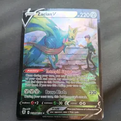 Zacian V - TG21/TG30 Ultra Rare Astral Radiance Pokemon TCG - Mint! - Image 1