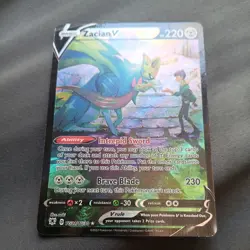 Zacian V - TG21/TG30 Ultra Rare Astral Radiance Pokemon TCG - Mint! - Image 2