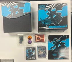 🖤 Pokemon TCG Black Bolt ETB - Box + Promo Accessories ONLY - NO Packs - Image 1