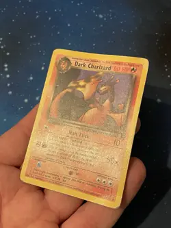 1x 1999-2000 Pokemon DARK CHARIZARD NON HOLO Team Rocket 21/82 Heavy Played WOTC - Image 3