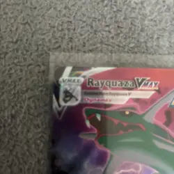 Pokemon TCG Rayquaza VMAX Silver Tempest Trainer Gallery TG20/TG30 Ultra Rare - Image 4