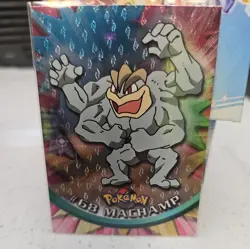 1999 Topps Pokemon TV Animation Series 1 Machamp #68 Foil - Image 1