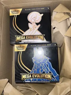 Pokemon TCG - Mega Evolutions Lucario & Gardevoir ETB SET (x2) - New & Sealed! - Image 1