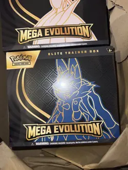 Pokemon TCG - Mega Evolutions Lucario & Gardevoir ETB SET (x2) - New & Sealed! - Image 2