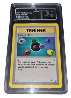 Pokemon - Energy Flow - Pi 10 PRISTINE - 2000 Gym Heroes - ENG - No PSA CGC - Image 1