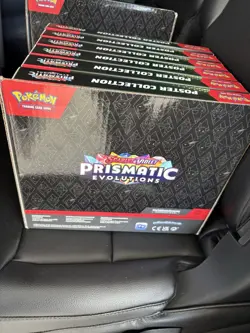 Pokemon TCG PRISMATIC EVOLUTIONS Poster Collection X6 WITH Display Box #5 Read - Image 4
