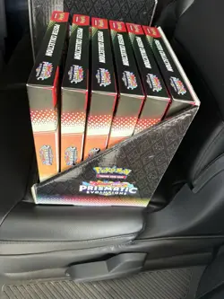 Pokemon TCG PRISMATIC EVOLUTIONS Poster Collection X6 WITH Display Box #5 Read - Image 5