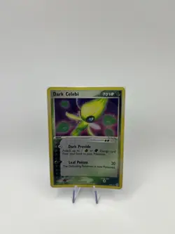 2004 Pokemon EX Hidden Legends Dark Celebi Holo Rare 4/101 - Image 1