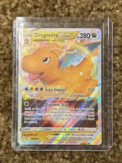 Dragonite VStar 50/78 Pokemon GO Holo Ultra Rare Full Art NM Pokemon TCG - Image 1
