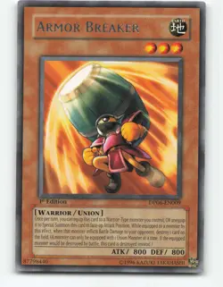 Armor Breaker DP06-EN009 - Jaden Yuki 3 - 1st Edition - Image 1