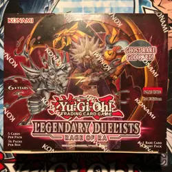 YuGiOh Legendary Duelists Rage of Ra Booster Box - 1st Edition - Konami Sealed! - Image 1